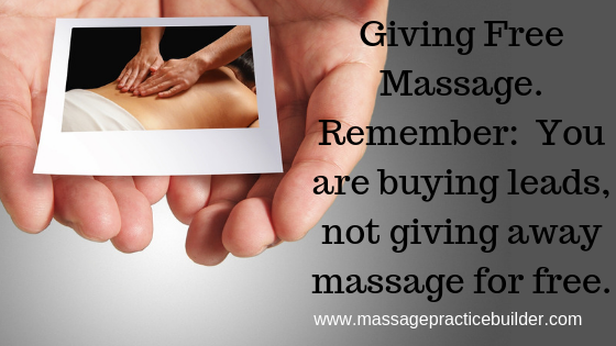 Giving Free Massage